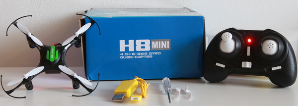 H8 Mini package
