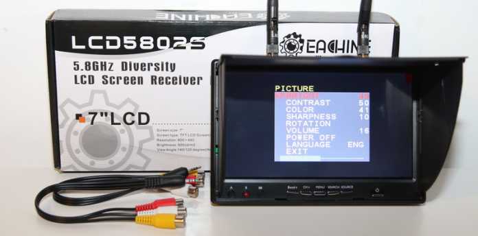 Eachine LCD5802S FPV review