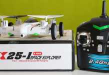 SY X25 car quadcopter review