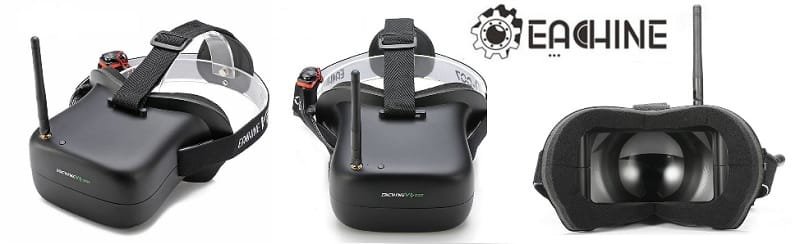 VR-007 FPV goggles - Quadcopter