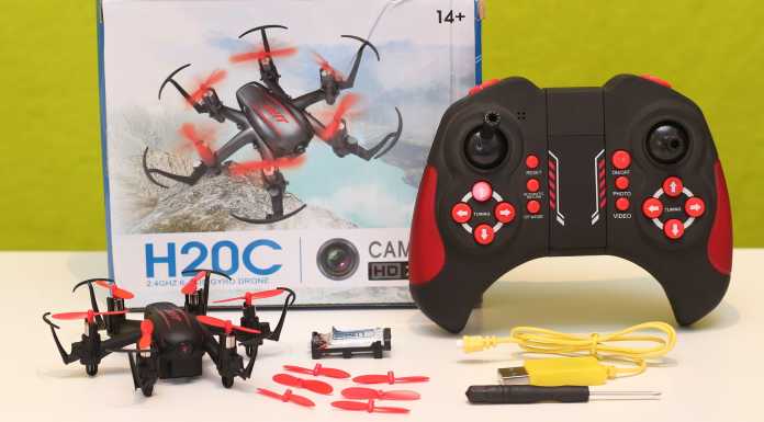 JJRC H20C eview
