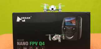 Hubsan H111D quadcopter review