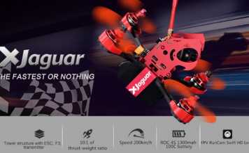 FLYPRO Xjaguar racing quadcopter