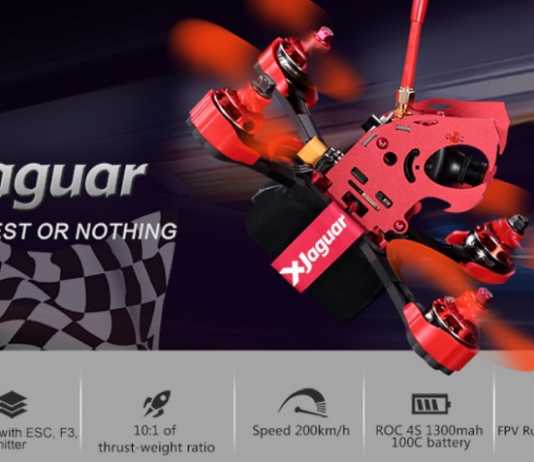 FLYPRO Xjaguar racing quadcopter