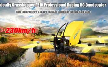 Ideafly Grasshopper f210 racing quadcopter