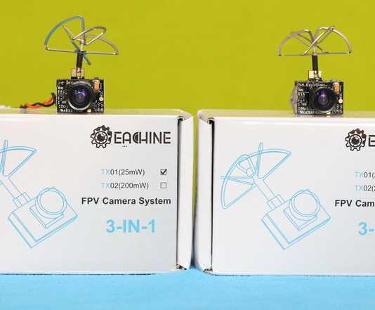 Eachine TX01 and Eachine TX02 camera review