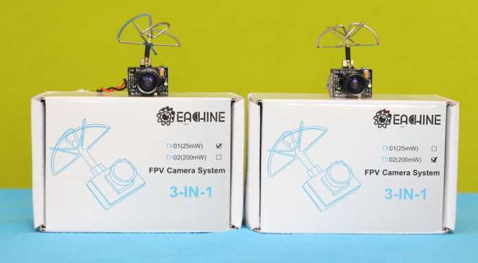 Eachine TX01 and Eachine TX02 camera review