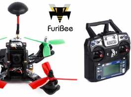 FuriBee F180 FPV quadcopter