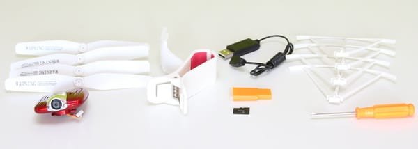 Syma X5UW quadcopter review - Accessories