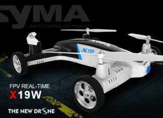 Syma X19W car quadcopter