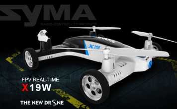 Syma X19W car quadcopter