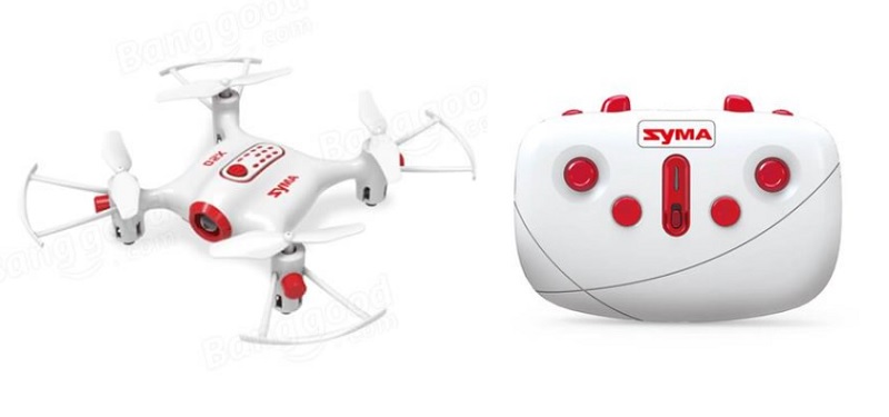 Syma X21 Mini Pocket RC Drone Headless 2.4G 6-Axis Nano Altitude Hold Quadcopter 
