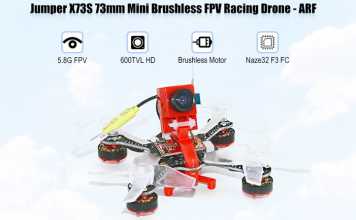 X37S ultra compact FPV quadcopter