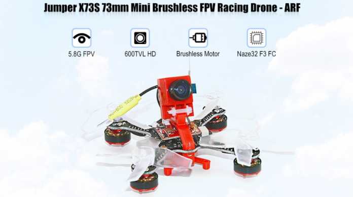 X37S ultra compact FPV quadcopter