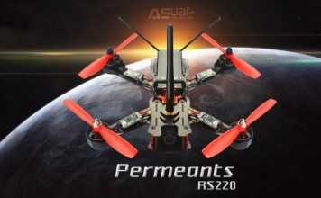 ASUAV RS220 FPV racing drone