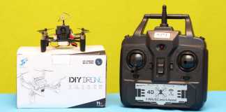DM002 DIY drone review
