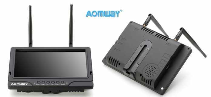 AOMWAY Upgraded FPV Monitor with DVR