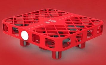 DHD D3 drone with meshed protective case