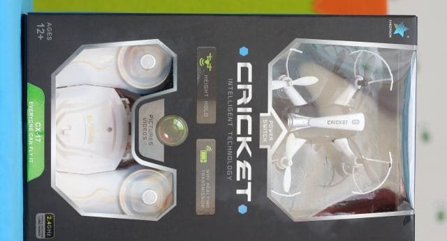 Cheerson CX-17 Cricket review - Box