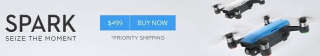 DJI Spark promotion
