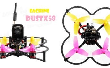 Eachine DustX58 ultra small brushless FPV racer Eachine Dust X58 quadcopter