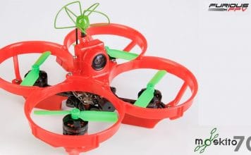Furious Moskito 70 tiny brushless FPV racer Furious Moskito 70 drone