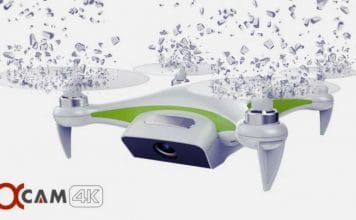 α cam selfie quadcopter