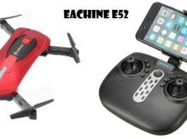 Eachine E52 selfie quadcopter