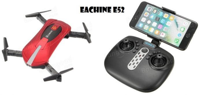 Eachine E52 selfie quadcopter