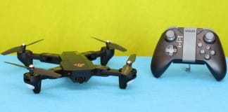 VISUO XS809HW drone review