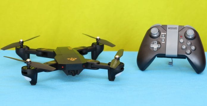 VISUO XS809HW drone review