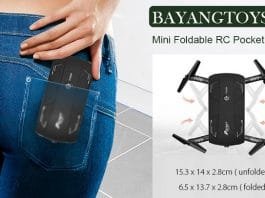 BAYANGTOYS X20 selfie drone