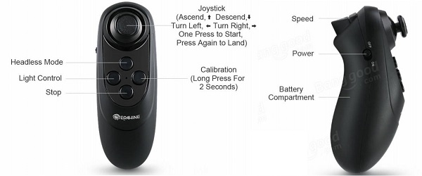 Eachine E56 remote controller