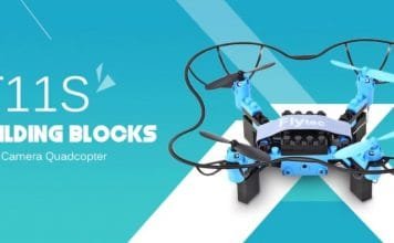 Flytec T11S DIY Building Bricks drone