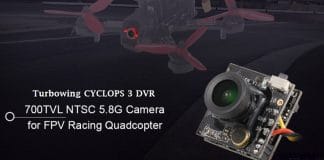 Turbowing CYCLOPS 3 camera with DVR