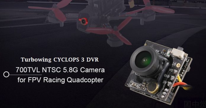 Turbowing CYCLOPS 3 camera with DVR