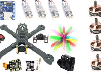 Fighter 220 DIY quadcopter