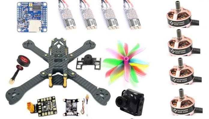 Fighter 220 DIY quadcopter