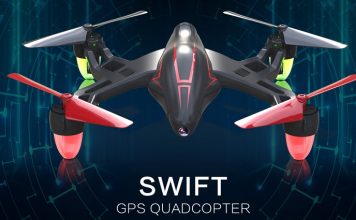 TOVSTO SWIFT GPS quadcopter