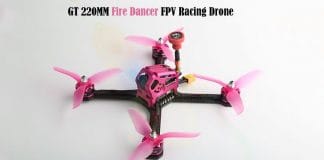 FuriBee GT 220MM Fire Dancer FPV quadcopter