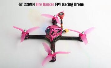 FuriBee GT 220MM Fire Dancer FPV quadcopter