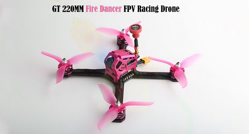 FuriBee GT 220MM Fire Dancer FPV quadcopter