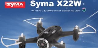 Syma X22W selfie quadcopter