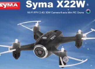 Syma X22W selfie quadcopter