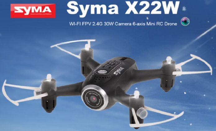 Syma X22W selfie quadcopter