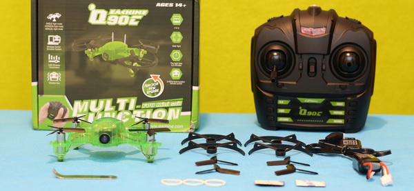 Eachine Q90C Flying Frog review: Included accessories