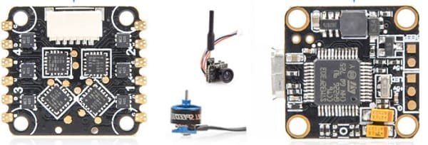 Full Speed Beebee-66 drone main parts