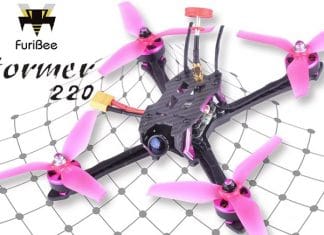 FuriBee Stormer 220mm fpv drone