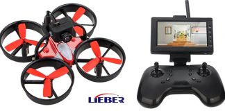 Lieber Birdy 1060 FPV drone under $100