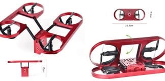 TYRC TY6 pliable selfie drone